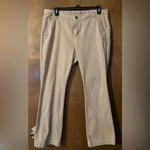 Old Navy boot cut khakis